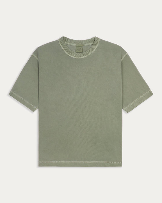 Essential Boxy T-Shirt - Faded Sage