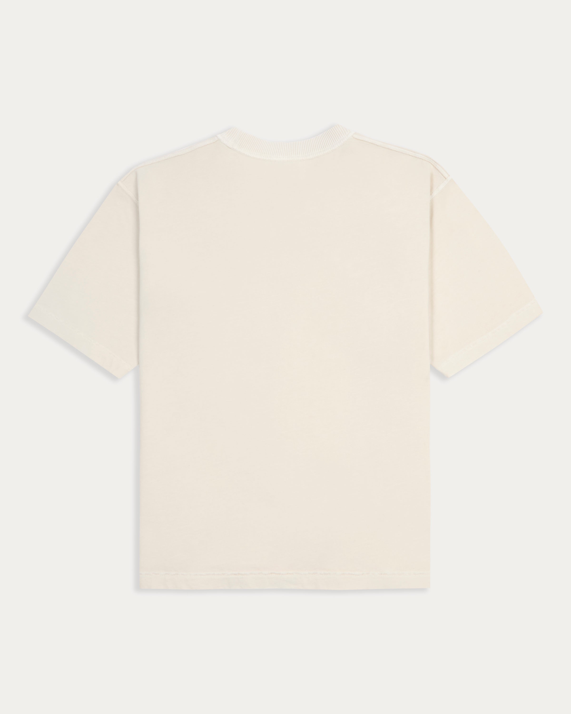 Essential Boxy T-Shirt - Fog White