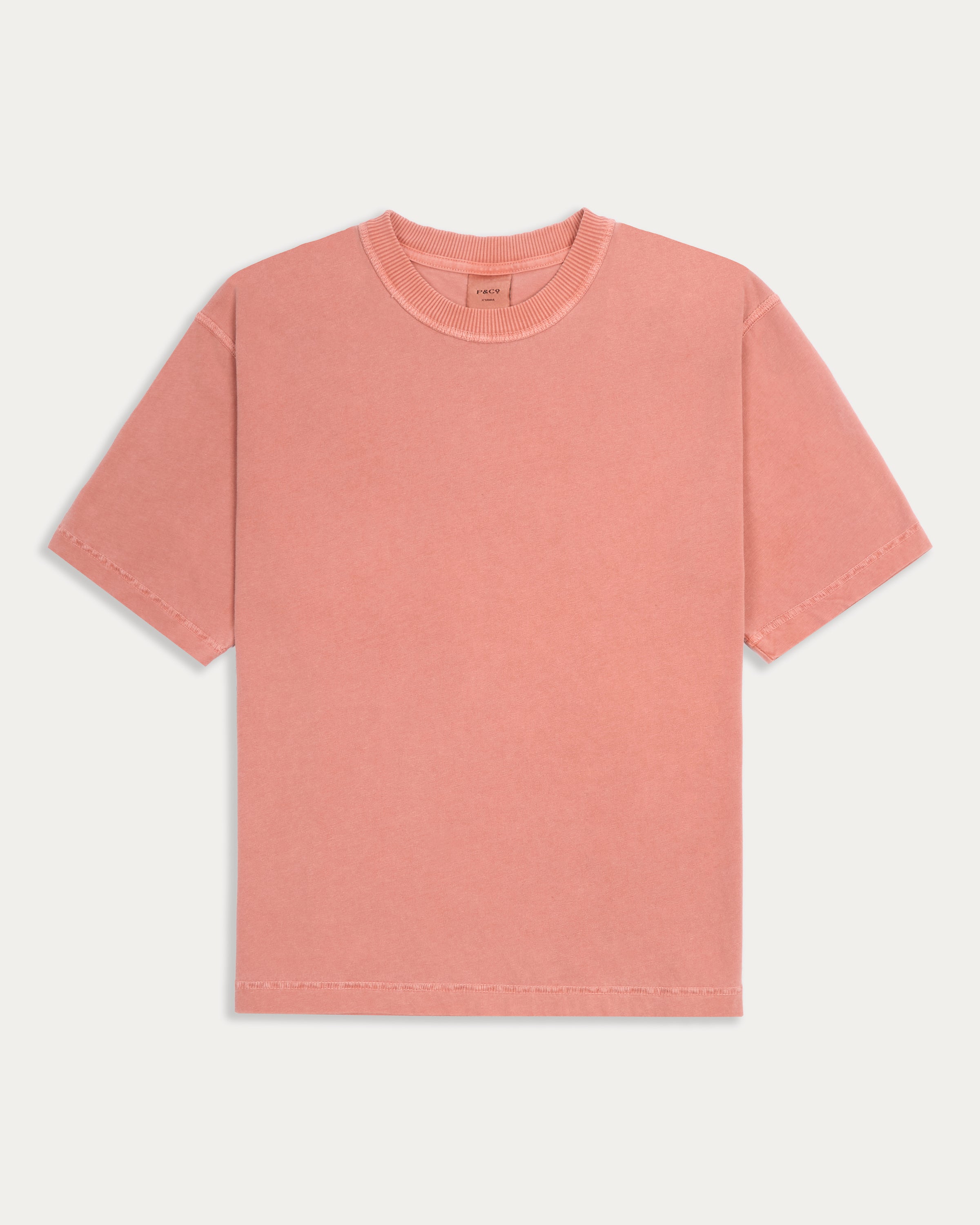 Essential Boxy T-Shirt - Faded Sienna