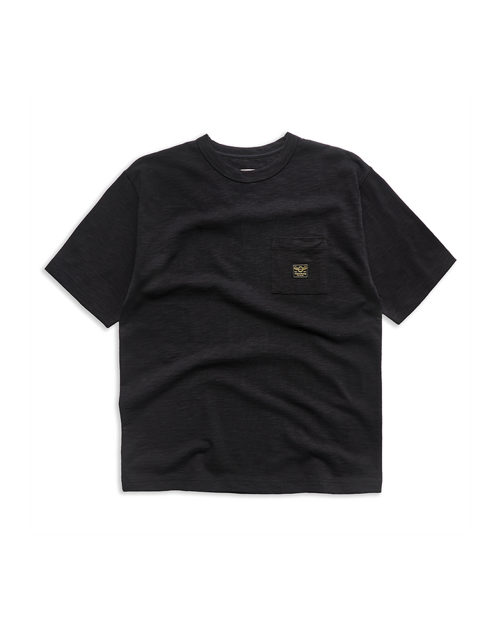 Workwear Slub Pocket T-shirt - Washed Black