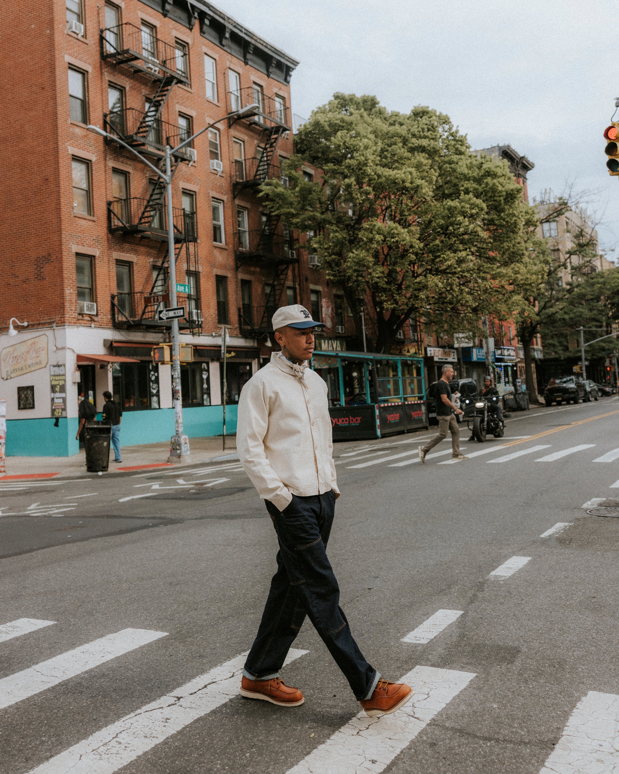 Vyse Chore Jacket - Ecru