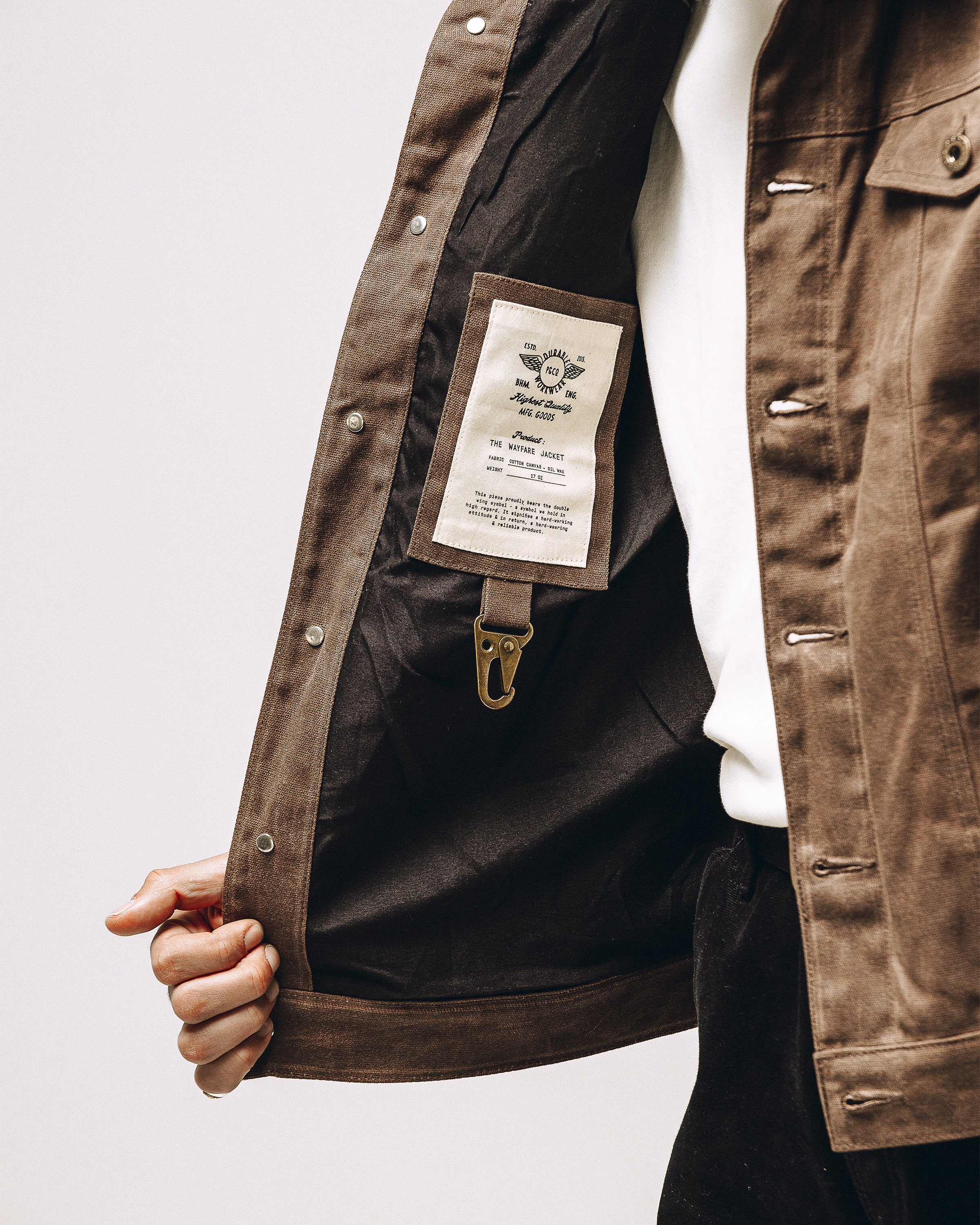 Wayfare Waxed Canvas Jacket - Caribou
