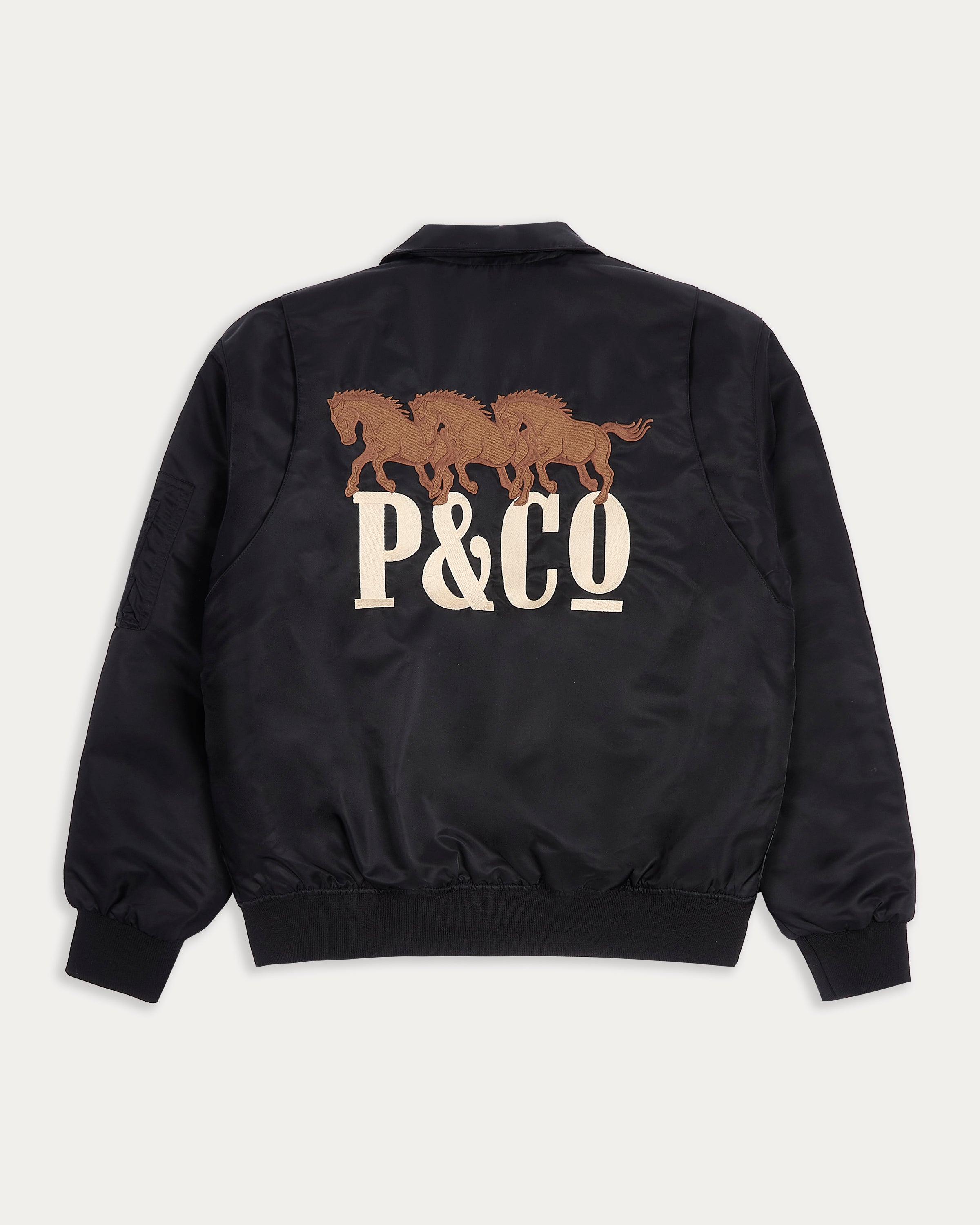 Bronco Bomber Jacket - Black