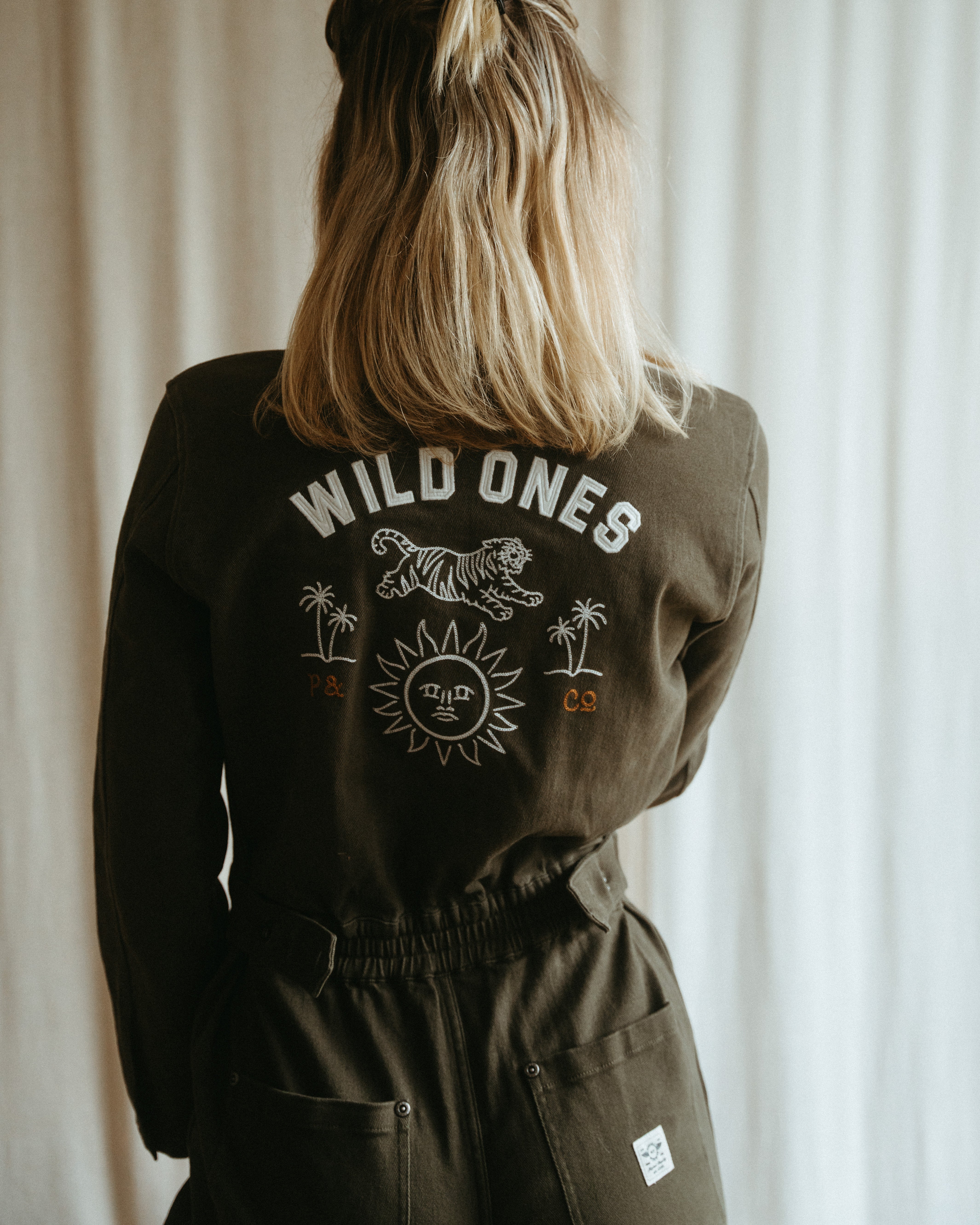 Wild Ones Boilersuit - Olive