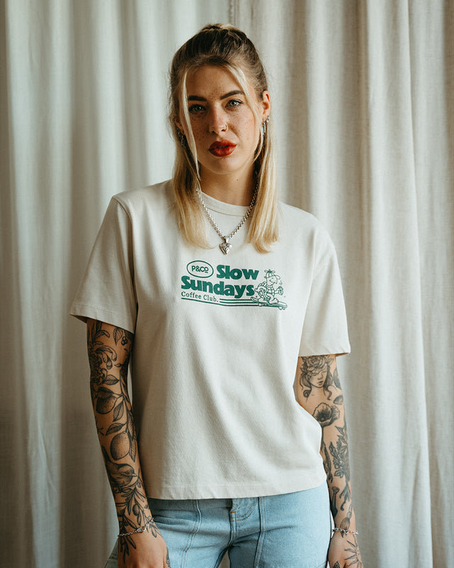 Slow Sundays Vol. 2 T-Shirt - Bone