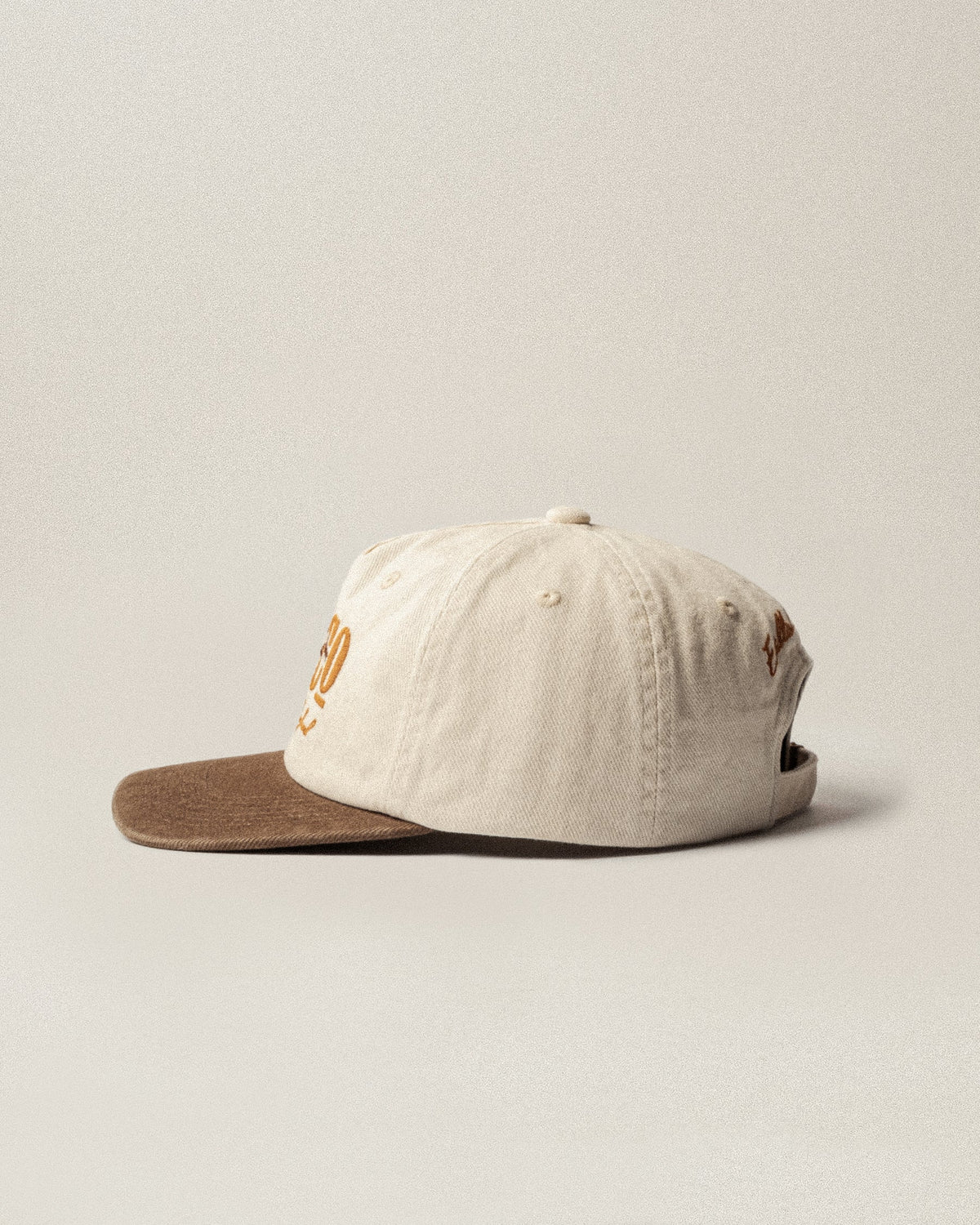 Hold Fast Cotton 5 Panel Cap - Ecru