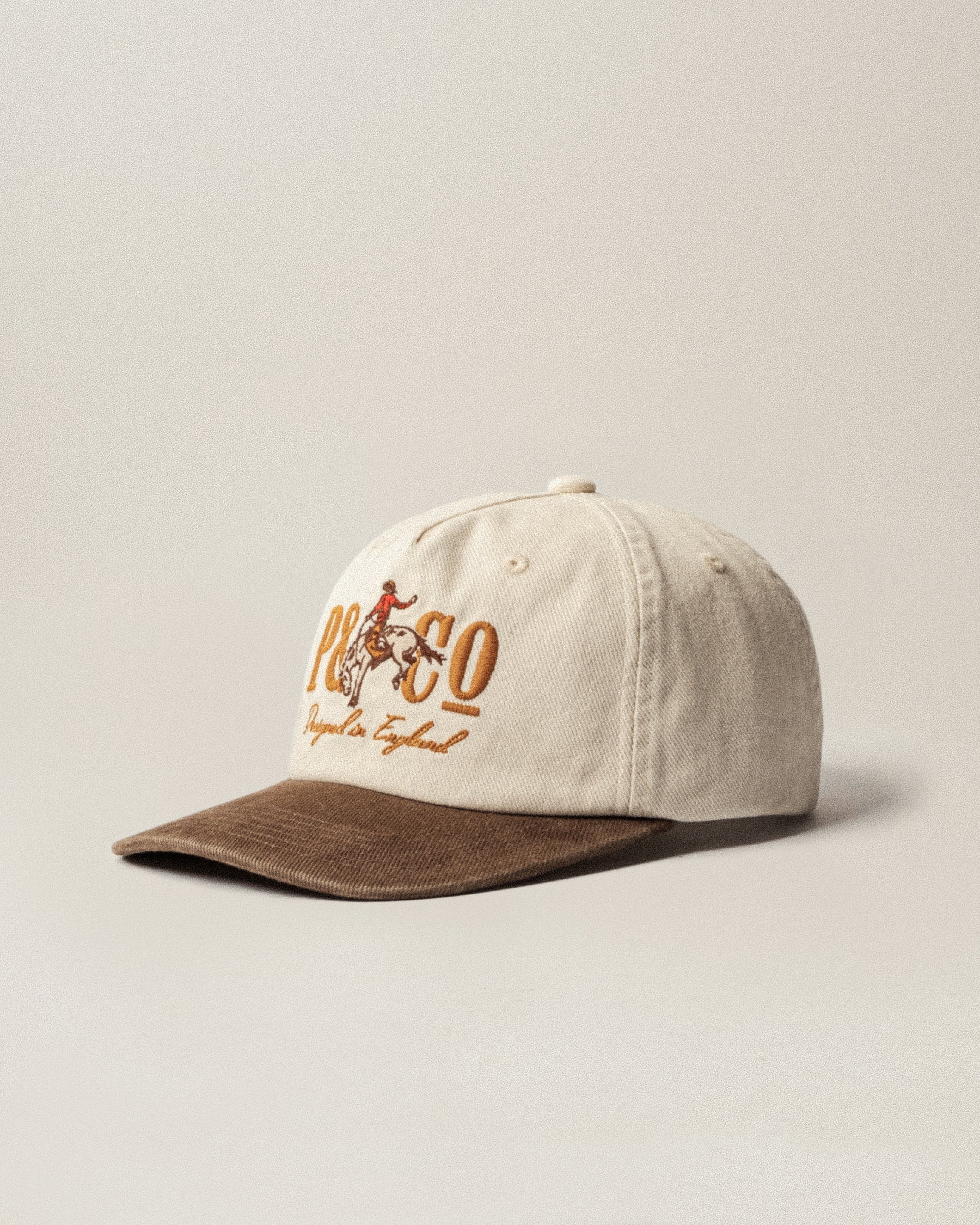 Hold Fast Cotton 5 Panel Cap - Ecru