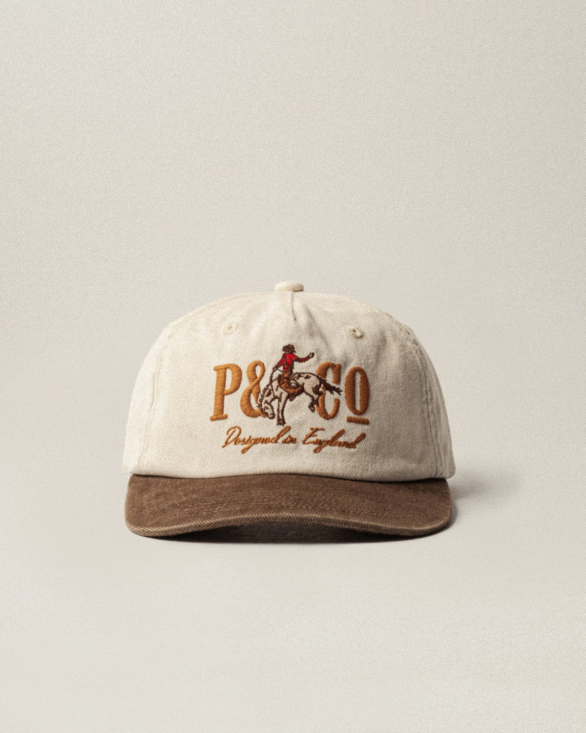 Hold Fast Cotton 5 Panel Cap - Ecru