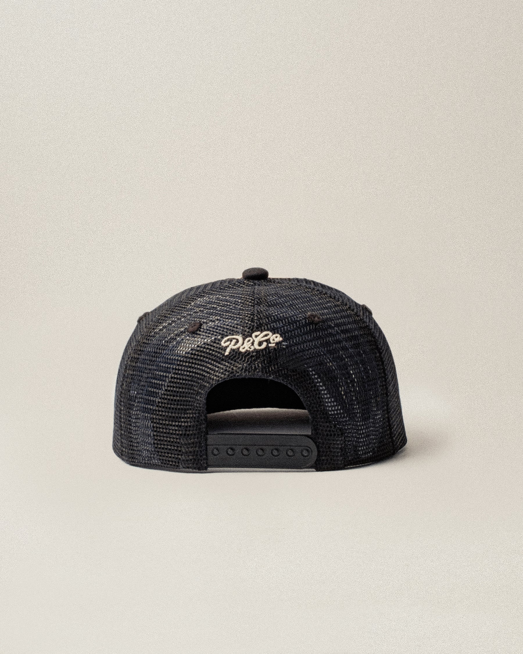 Death Valley Speedway Trucker Cap - Black & Ecru