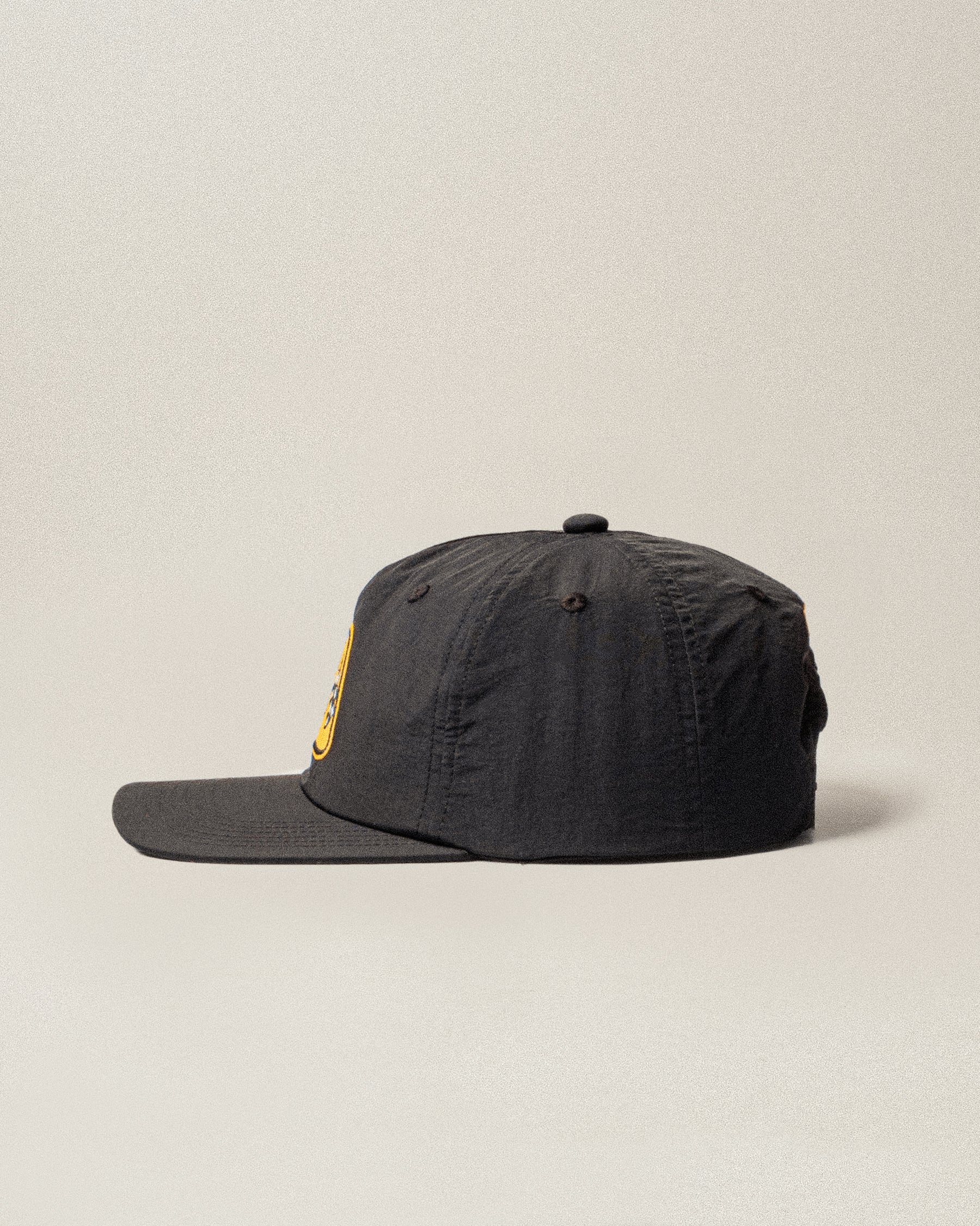 Racer 5 Panel Cap - Washed Black