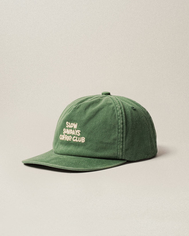 Slow Sundays Cotton 5 Panel - Green