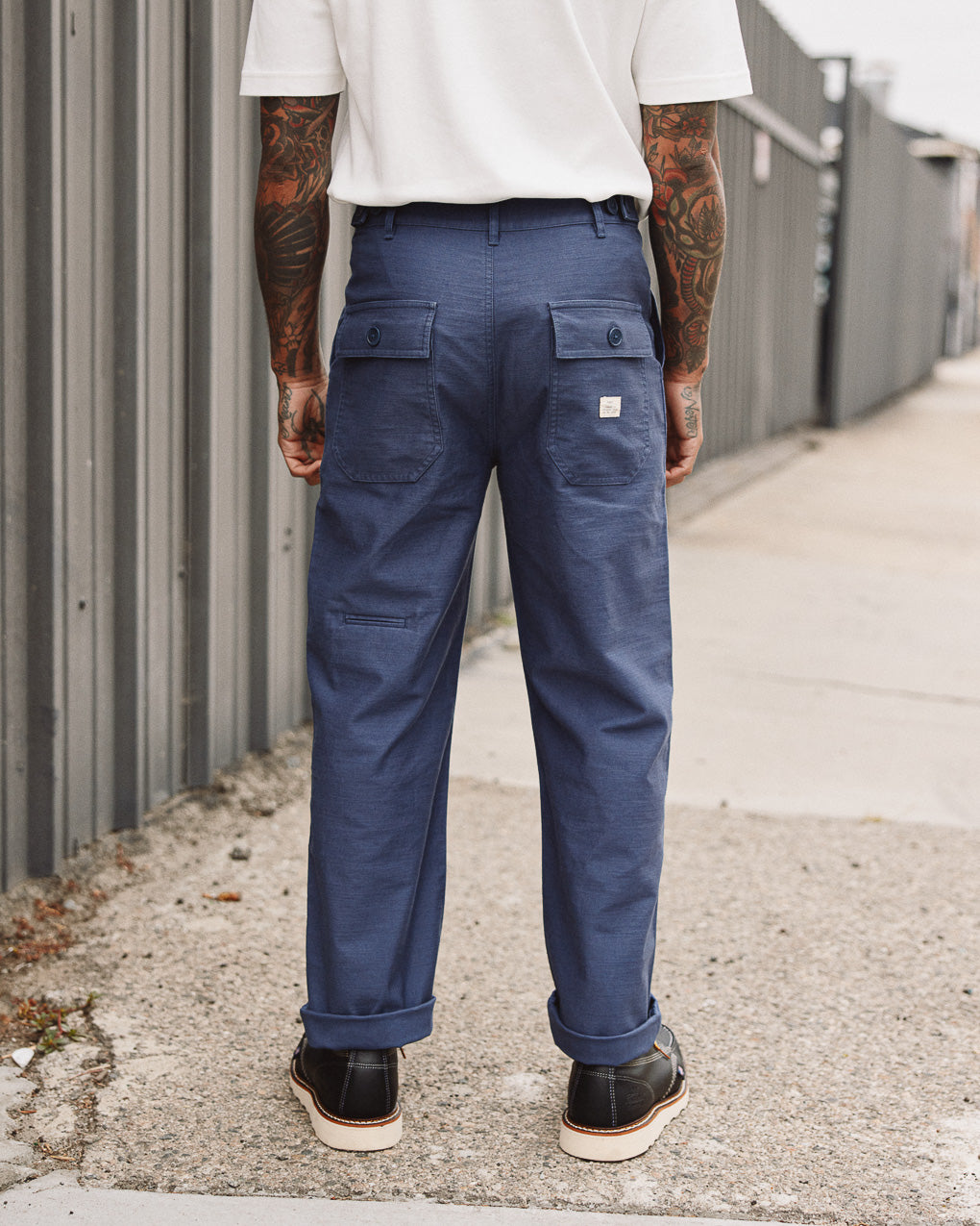 304 Service Fatigue Pants - Blue