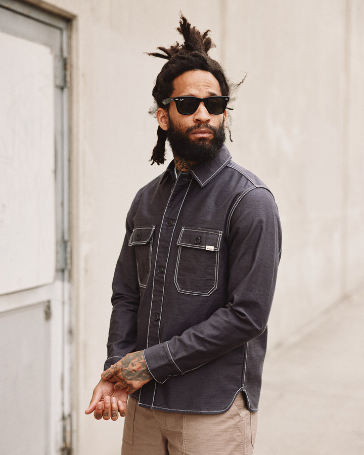 Fatigue Overshirt - Asphalt Grey