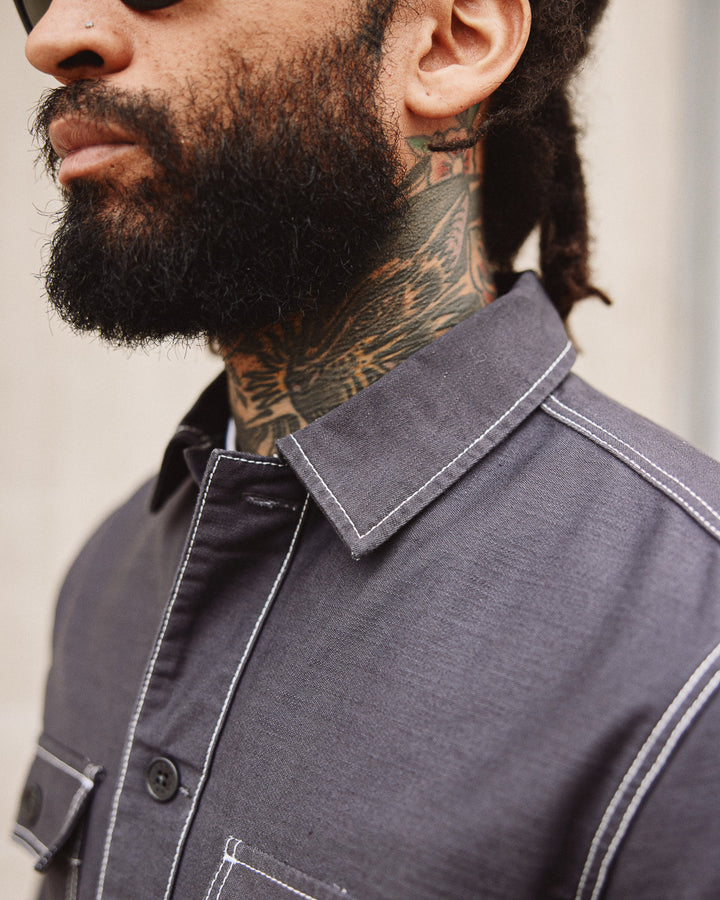 Fatigue Overshirt - Asphalt Grey