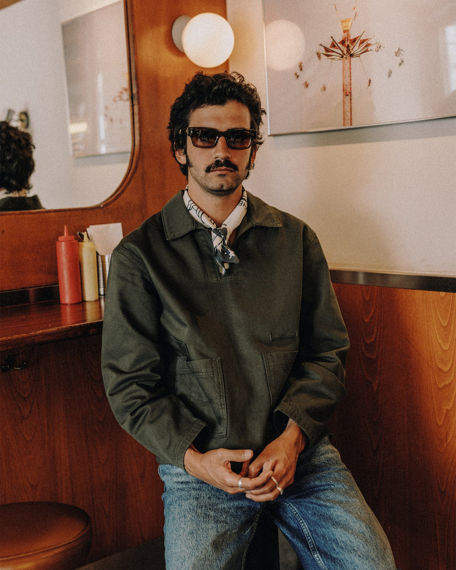 Founders Artist Smock - Dark Olive