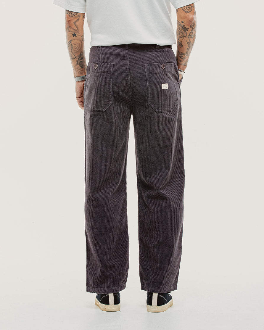 Cord Service Fatigue Pants - Slate Grey