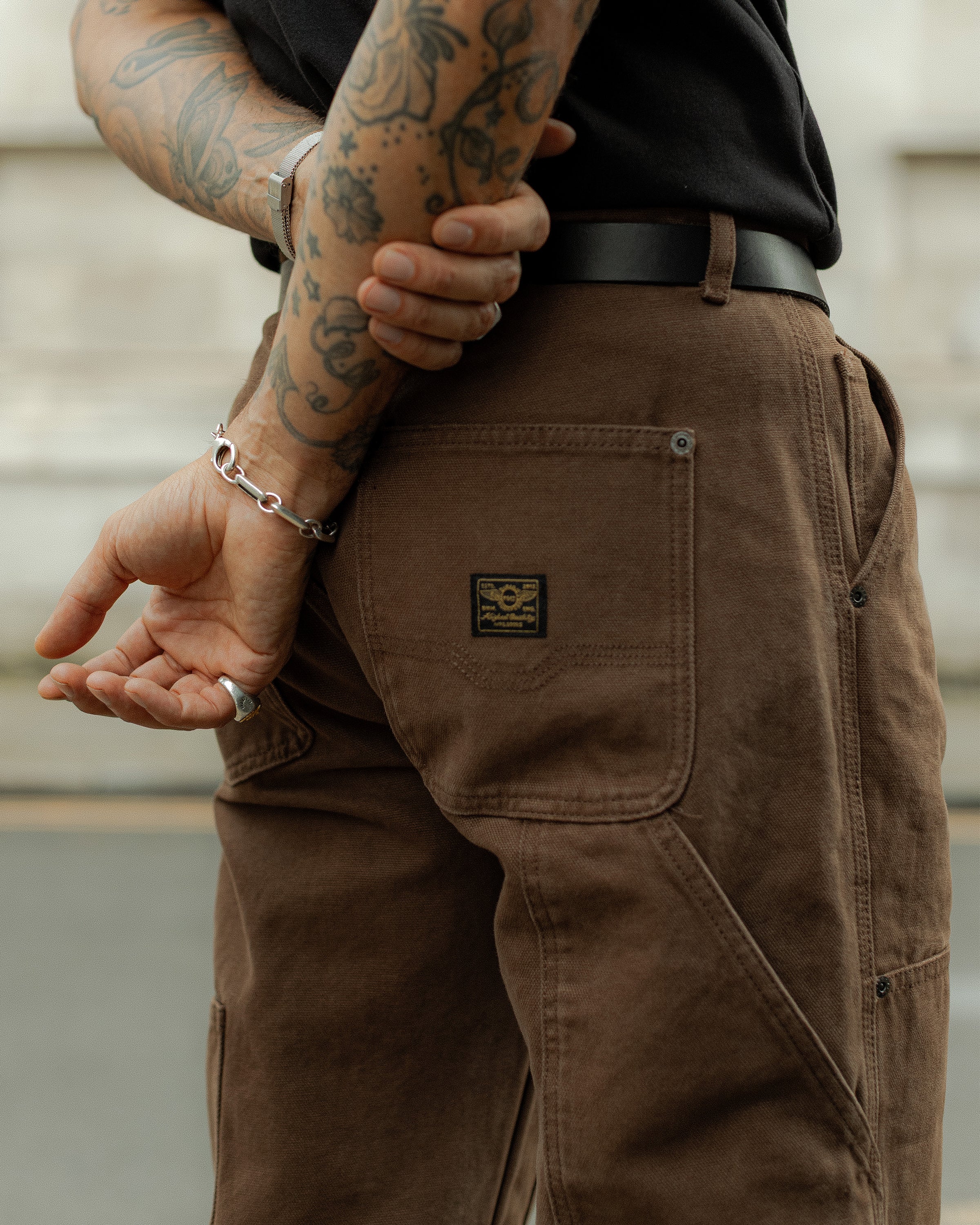 Albion Straight Fit Carpenter Pant - Caribou