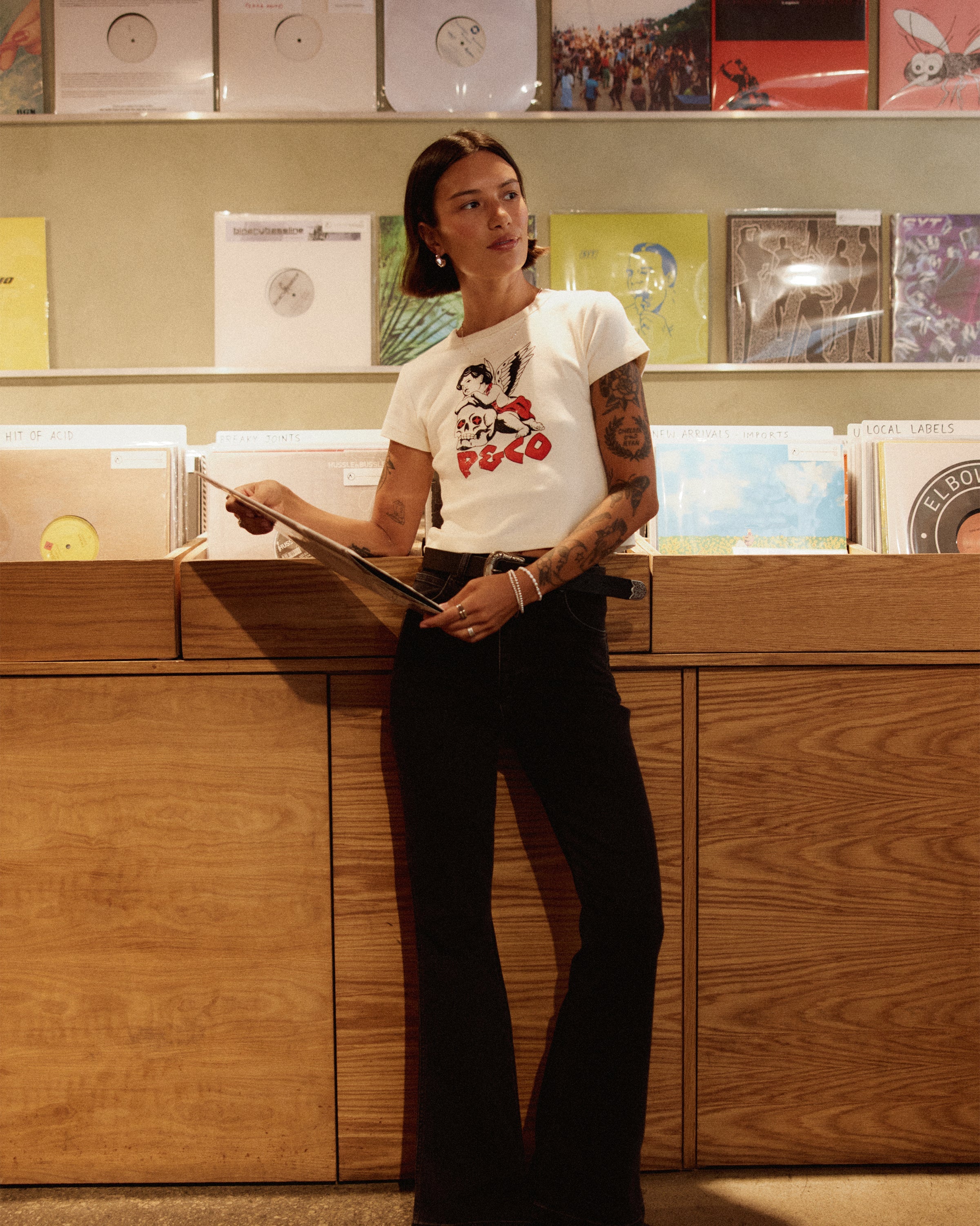 Cherub Baby T-Shirt - Bone