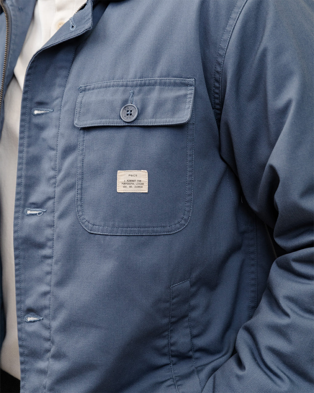 A-2 Deck Jacket - Harbour Blue