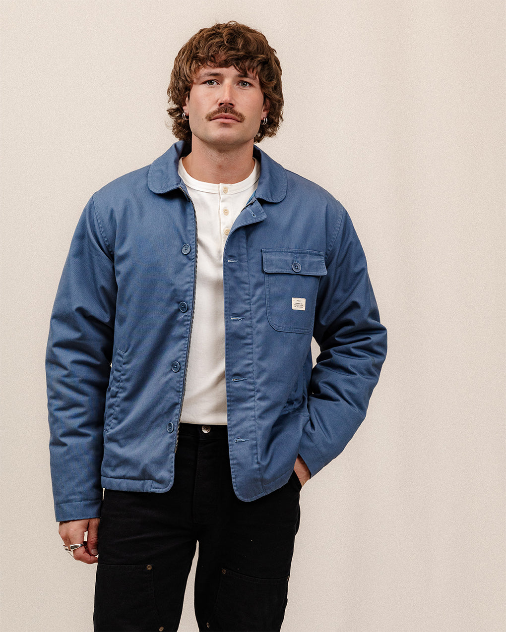 A-2 Deck Jacket - Harbour Blue