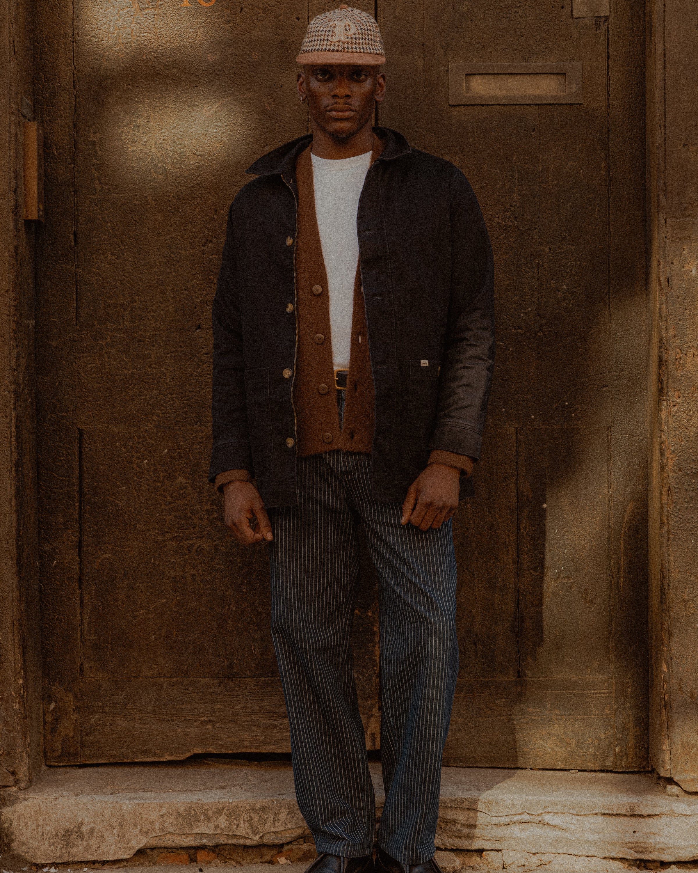 Barstow Denim Jean - Hickory Stripe