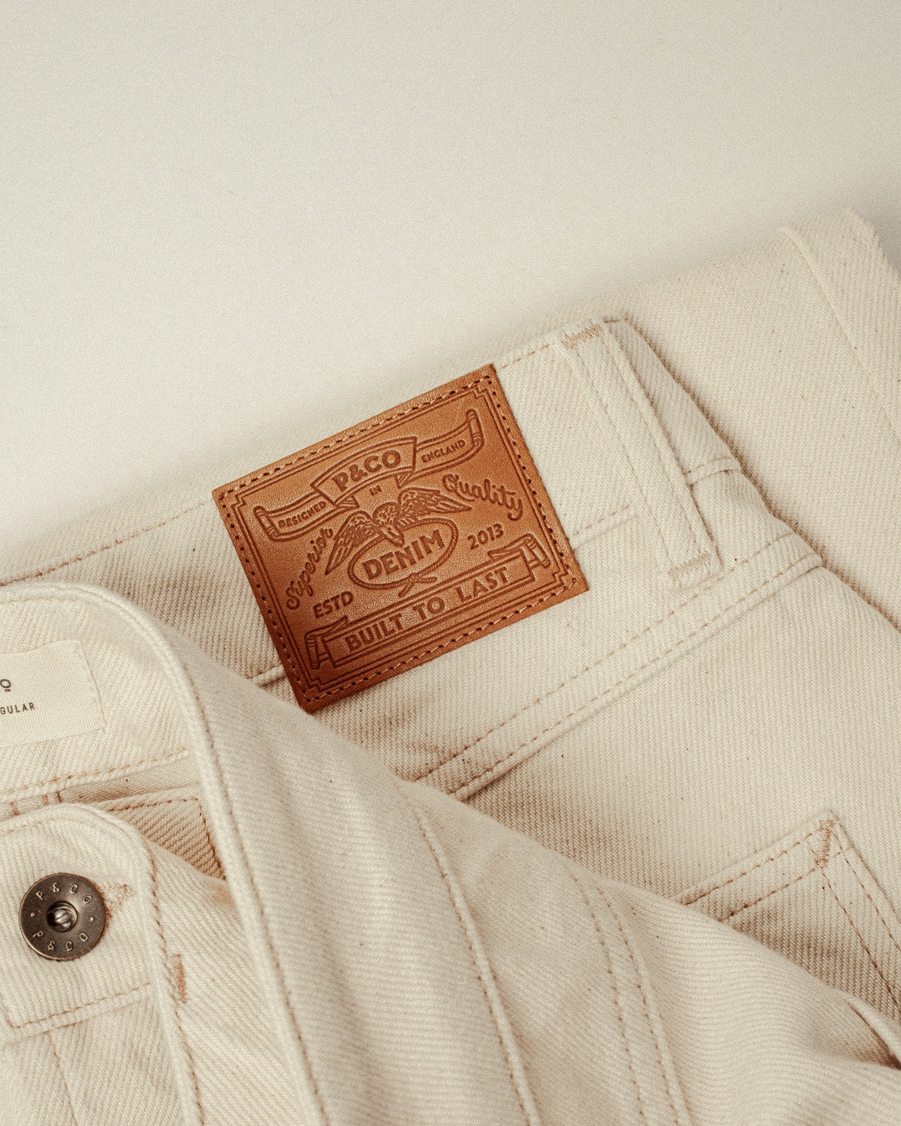 Joshua Denim Jean - Washed Ecru