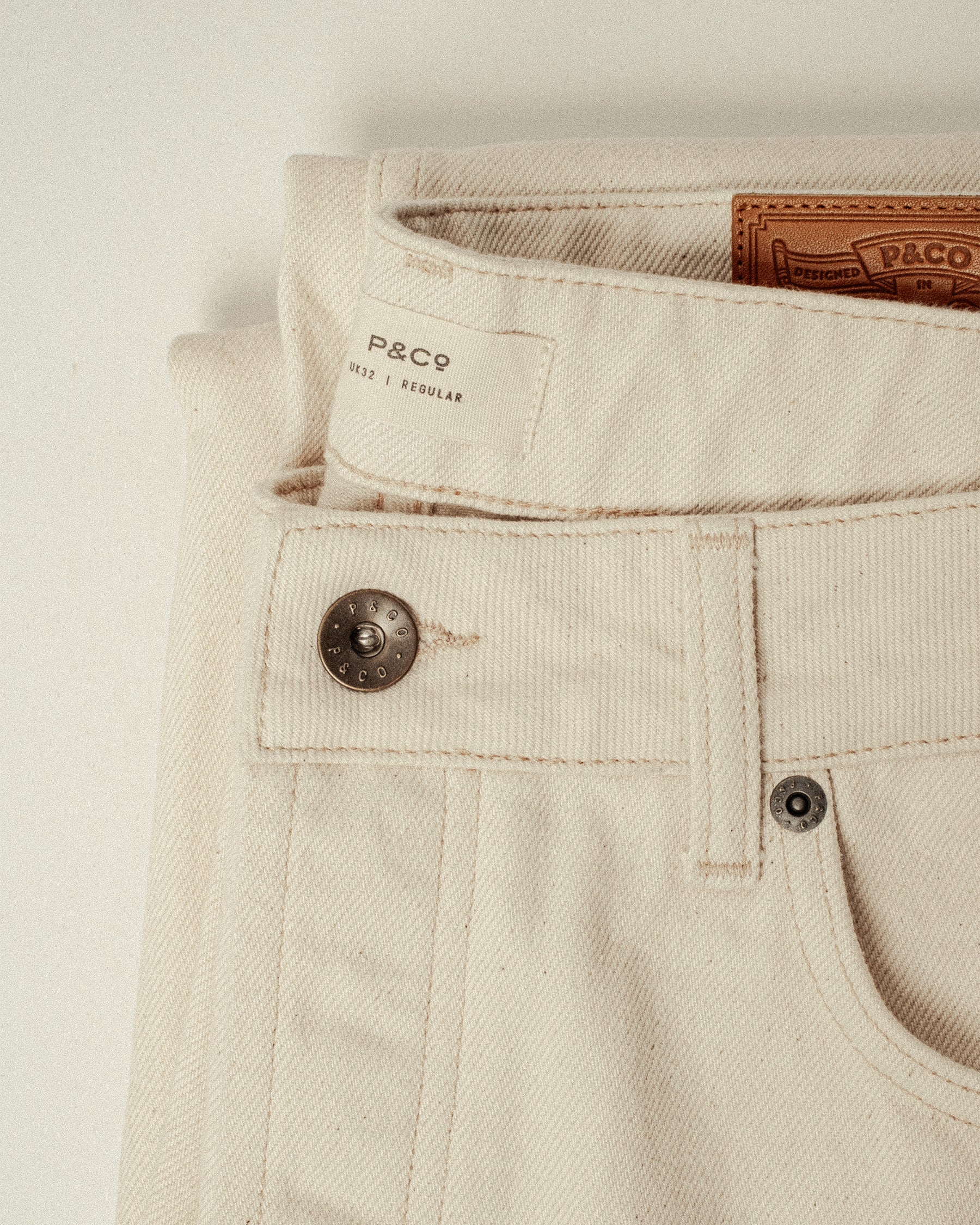 Joshua Denim Jean - Washed Ecru