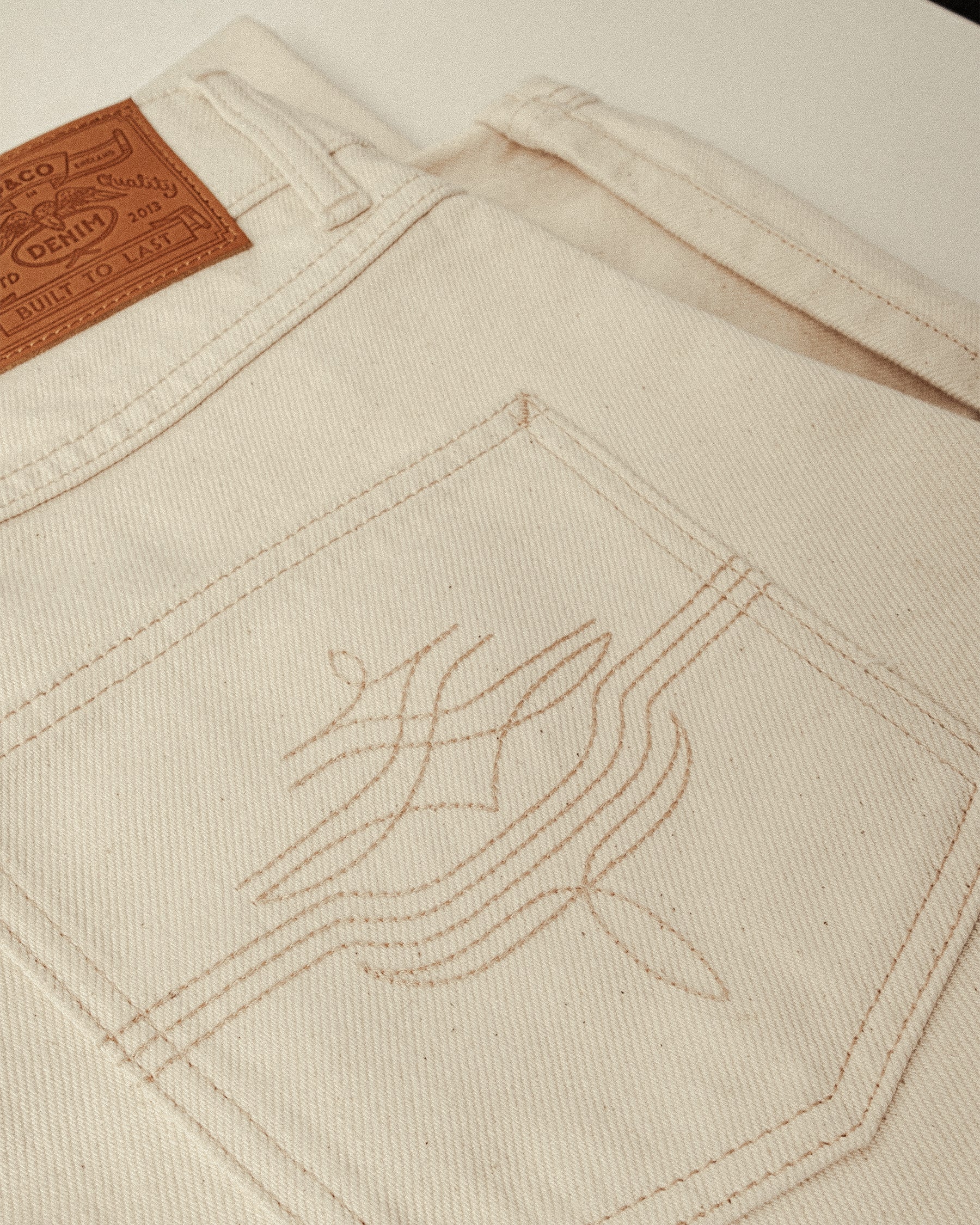 Joshua Denim Jean - Washed Ecru