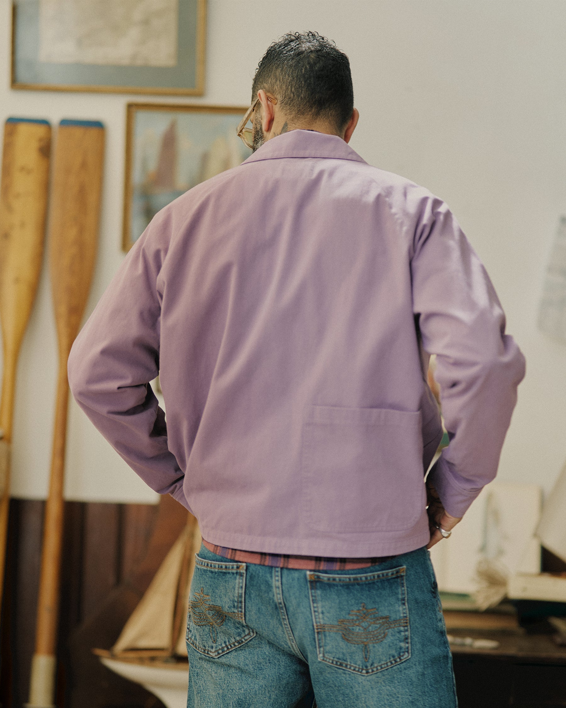 Vyse Chore Jacket - Purple