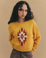 Mesa Intarsia Knit - Ochre