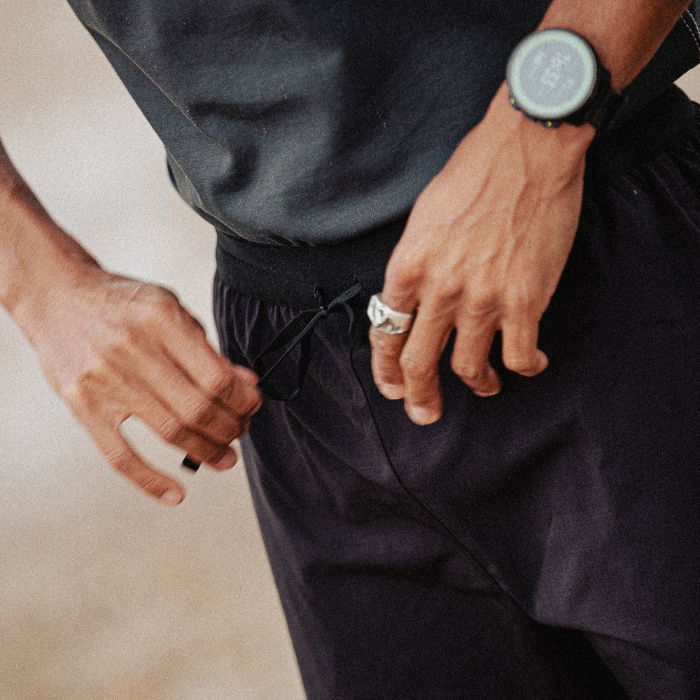 Black & Slate Tropics 2-in-1 Trail Short | Men's Shorts & Bottoms & P ...
