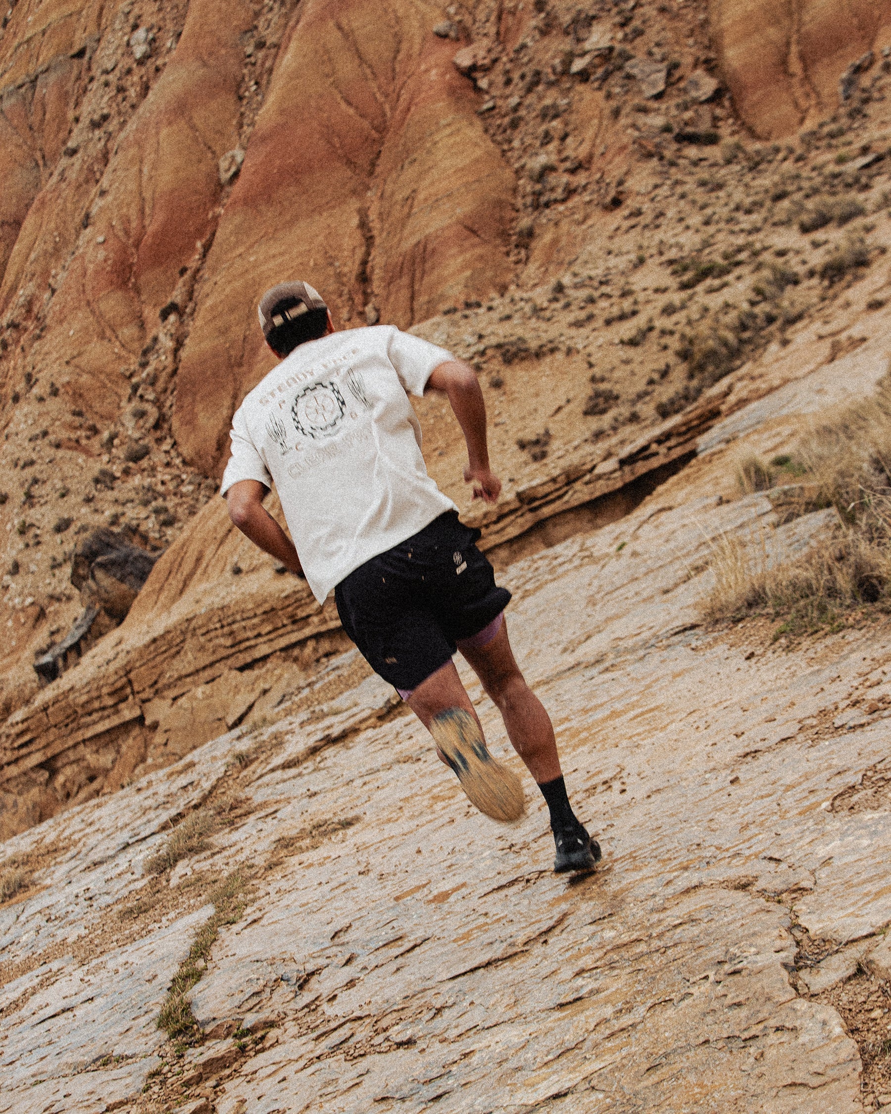 Steady Pace Trail T-Shirt - Bone