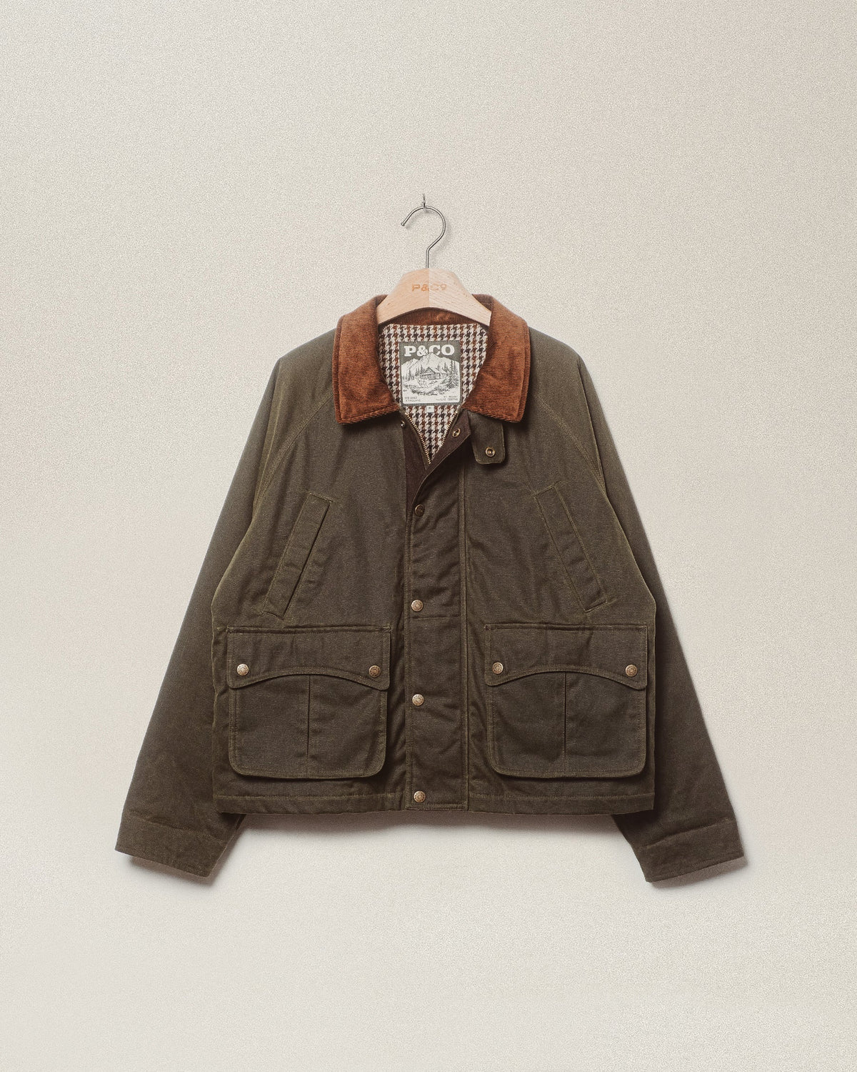 Roamer Waxed Jacket - Olive
