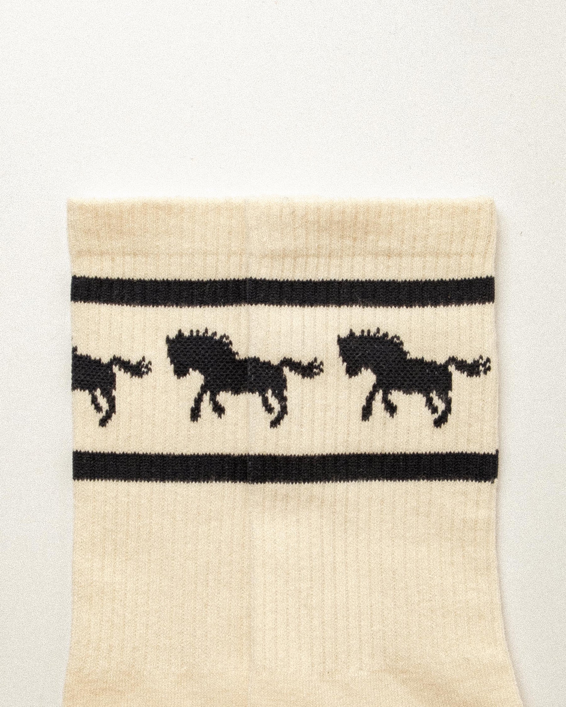 Bronco Socks 2 Pack - Black & Off White