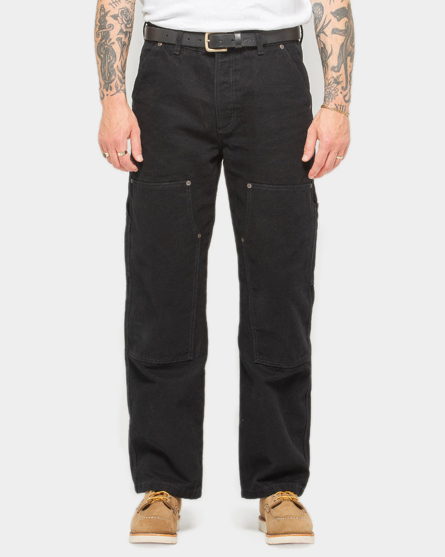 Albion Straight Fit Carpenter Pant - Black
