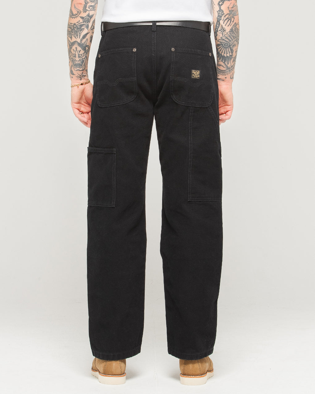 Albion Straight Fit Carpenter Pant - Black