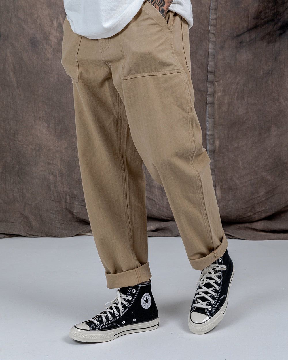 304 Service Fatigue Pants - Sand