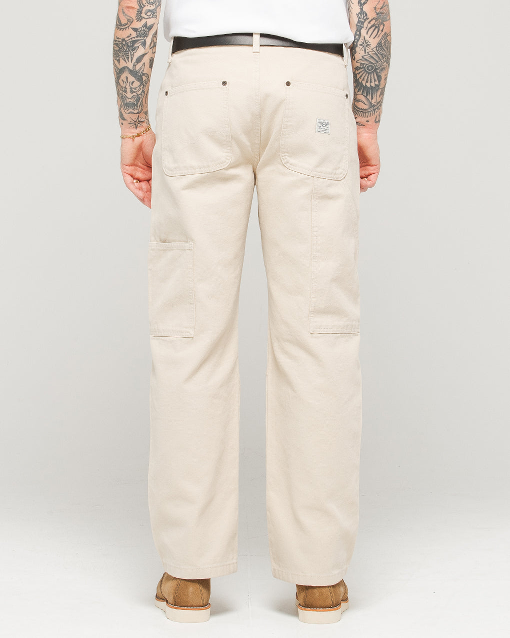 Albion Straight Fit Carpenter Pant - Bone