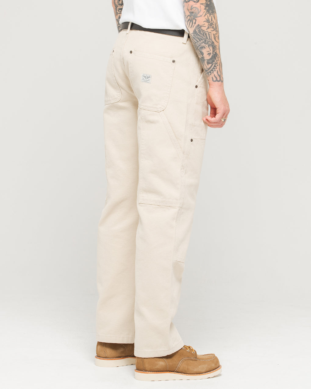 Albion Straight Fit Carpenter Pant - Bone