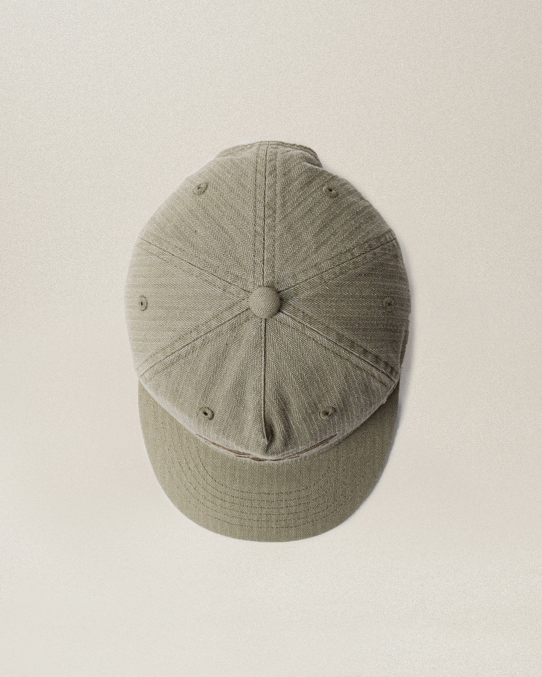 Founders Short Peak 5 Panel Cap - Military Green