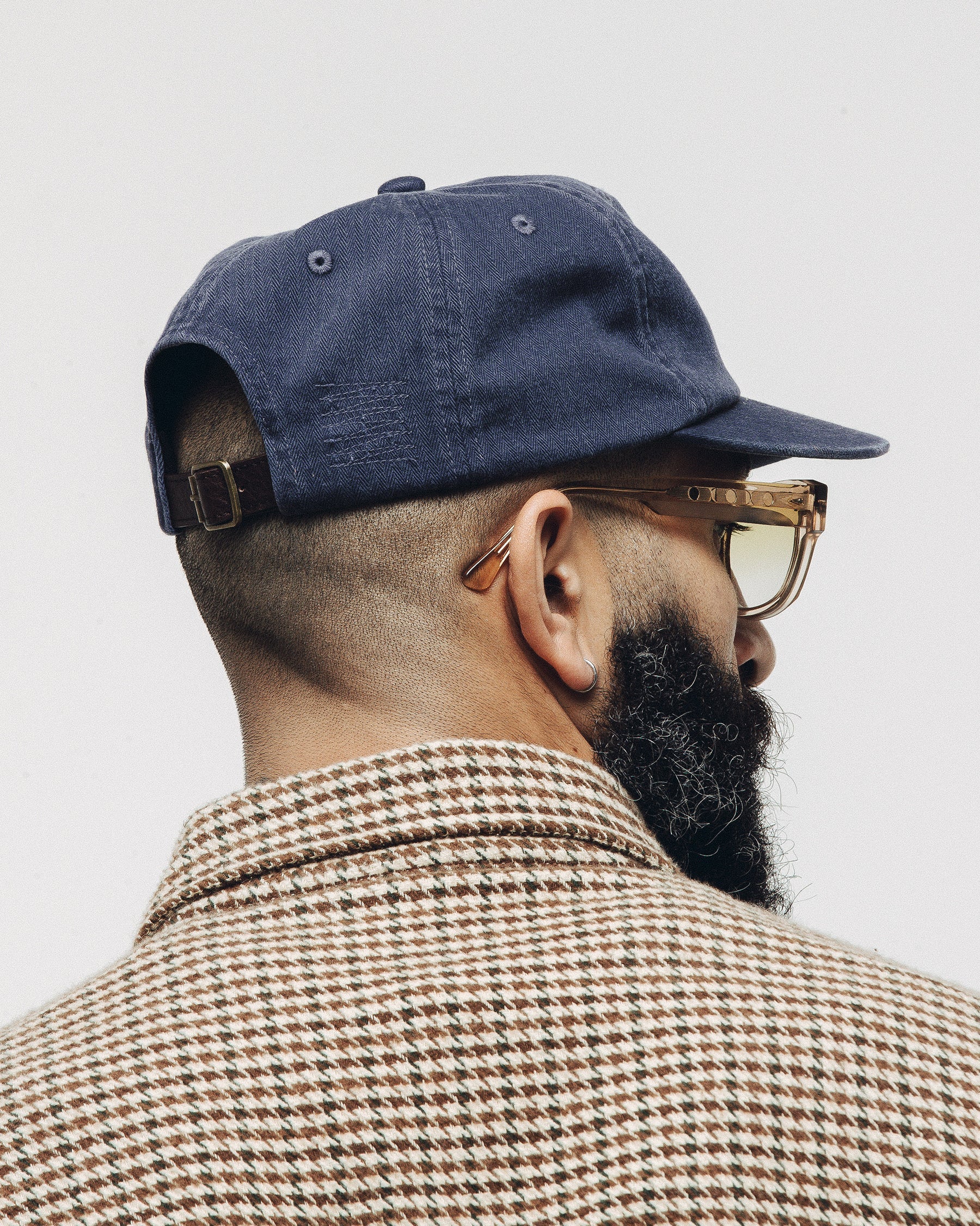 Founders Short Peak 5 Panel Cap - Navy