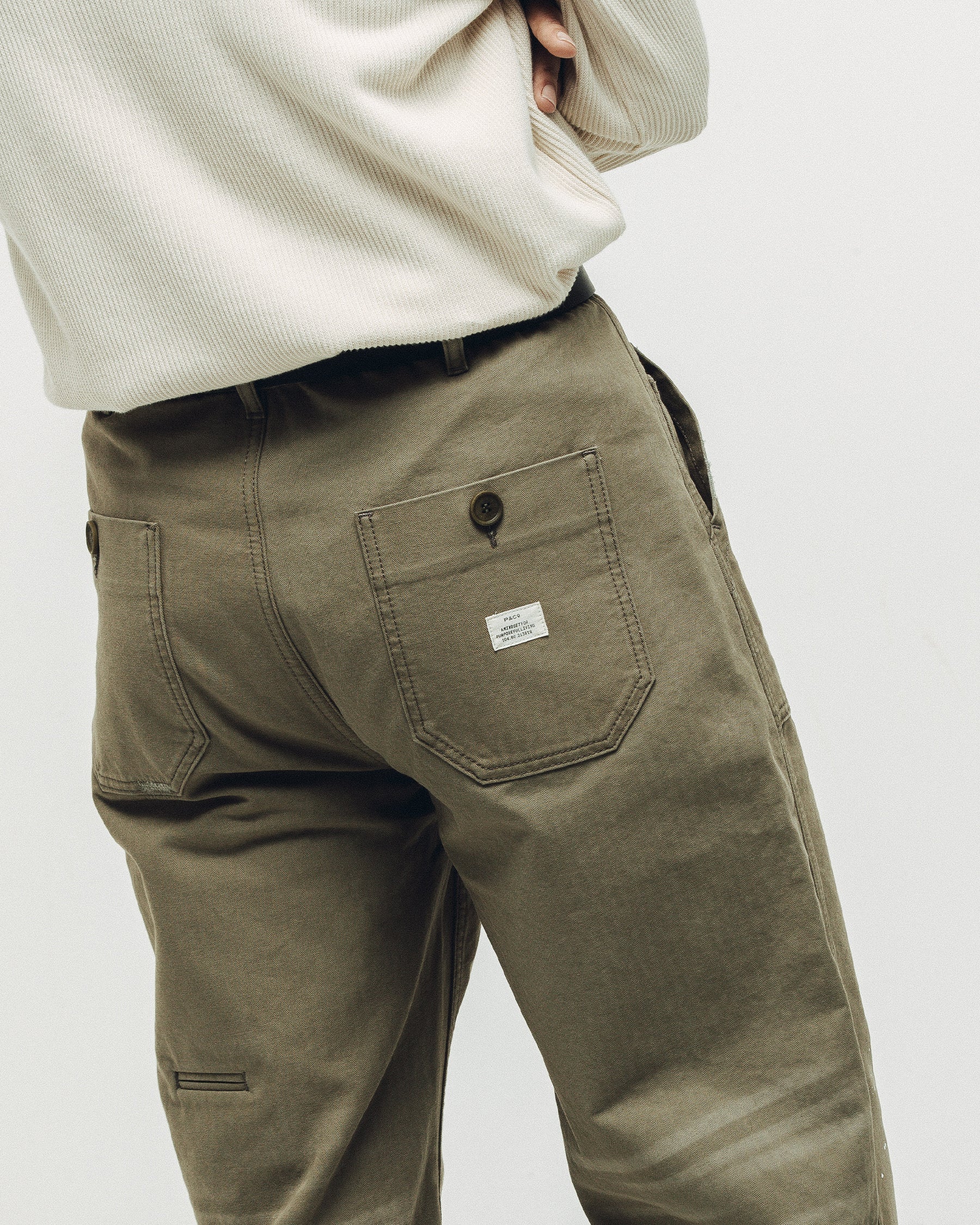 Service Founder Fatigue Pant - Military Green