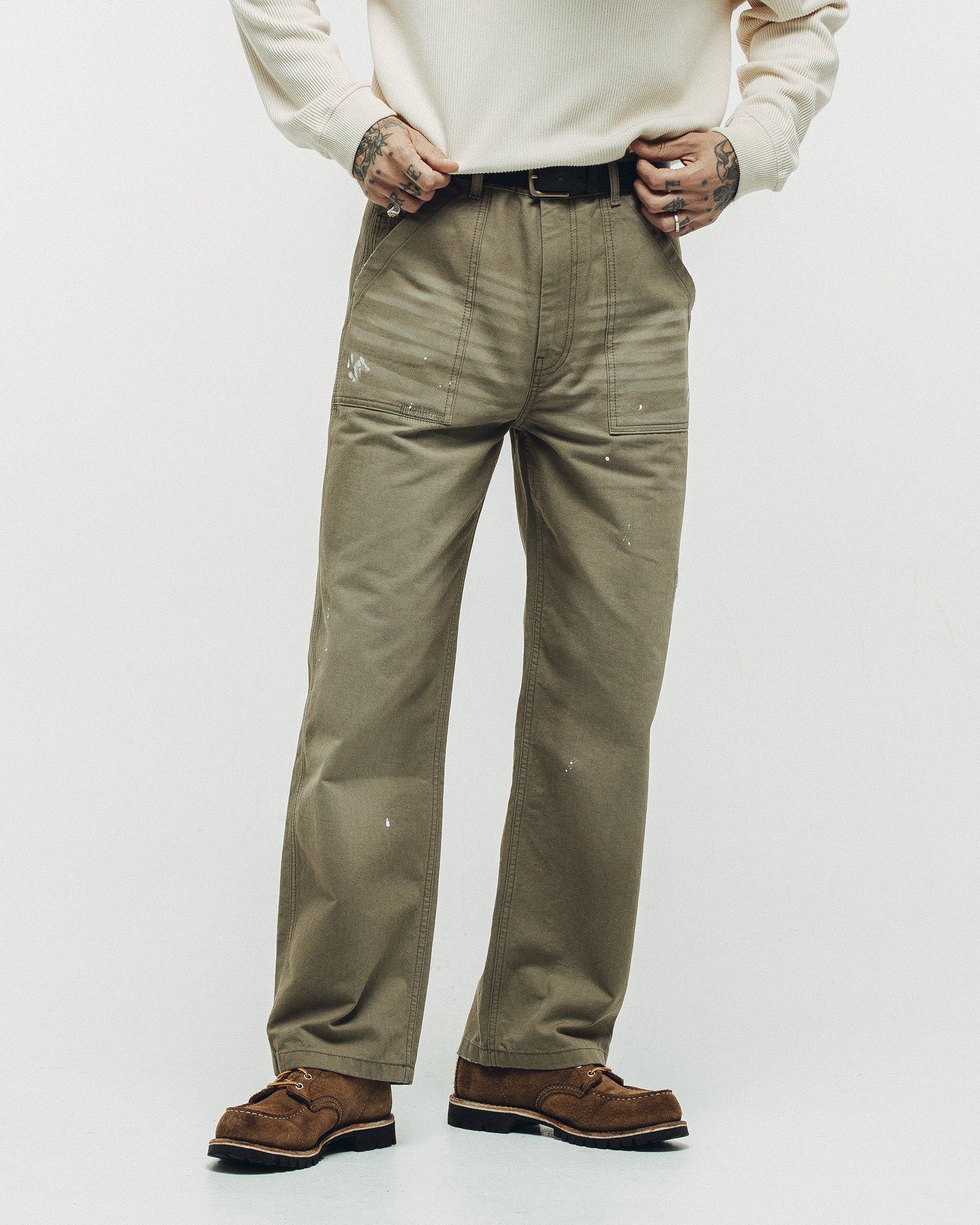 Service Founder Fatigue Pant - Military Green