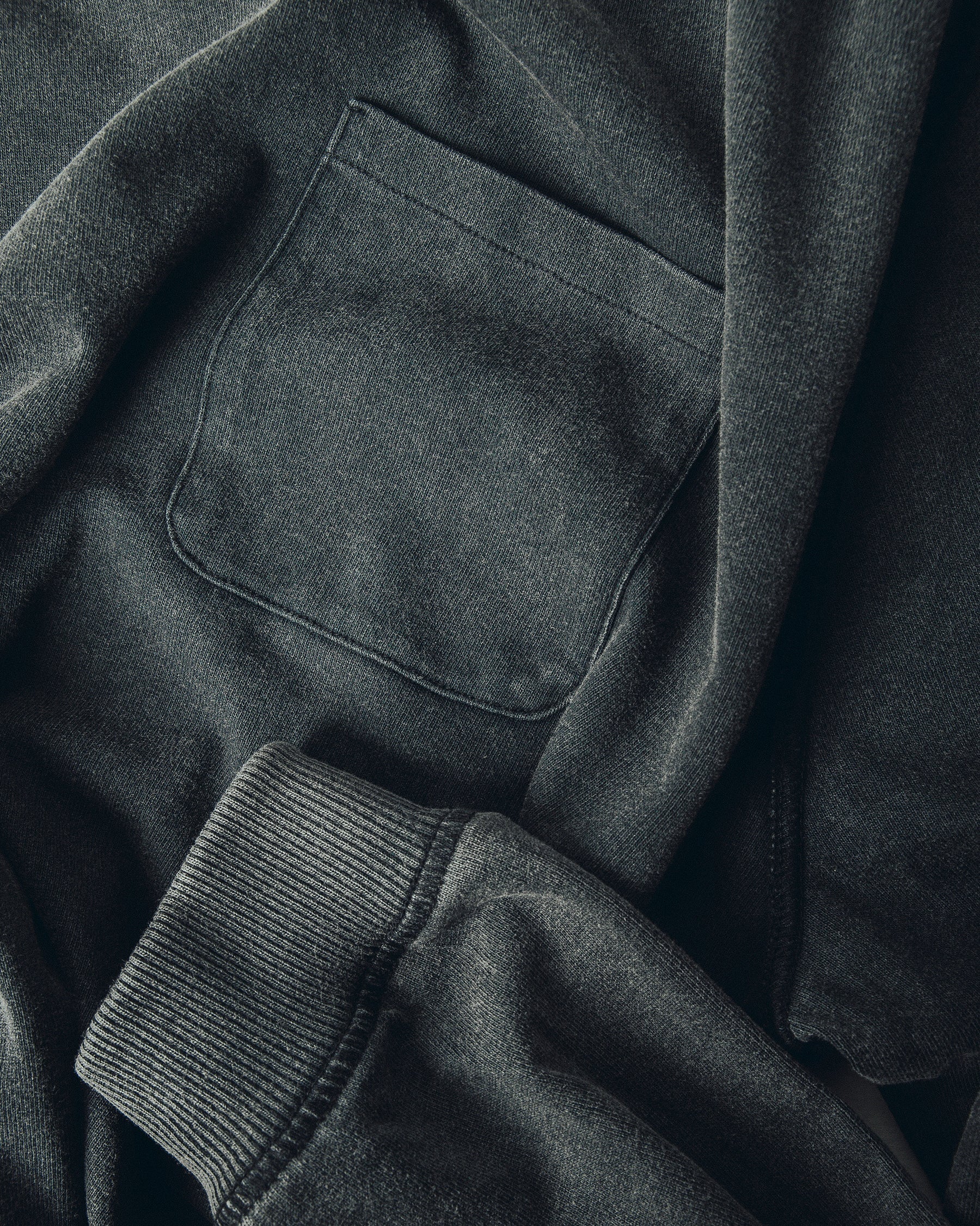 Founders Boxy Longsleeve T-Shirt - Acid Wash