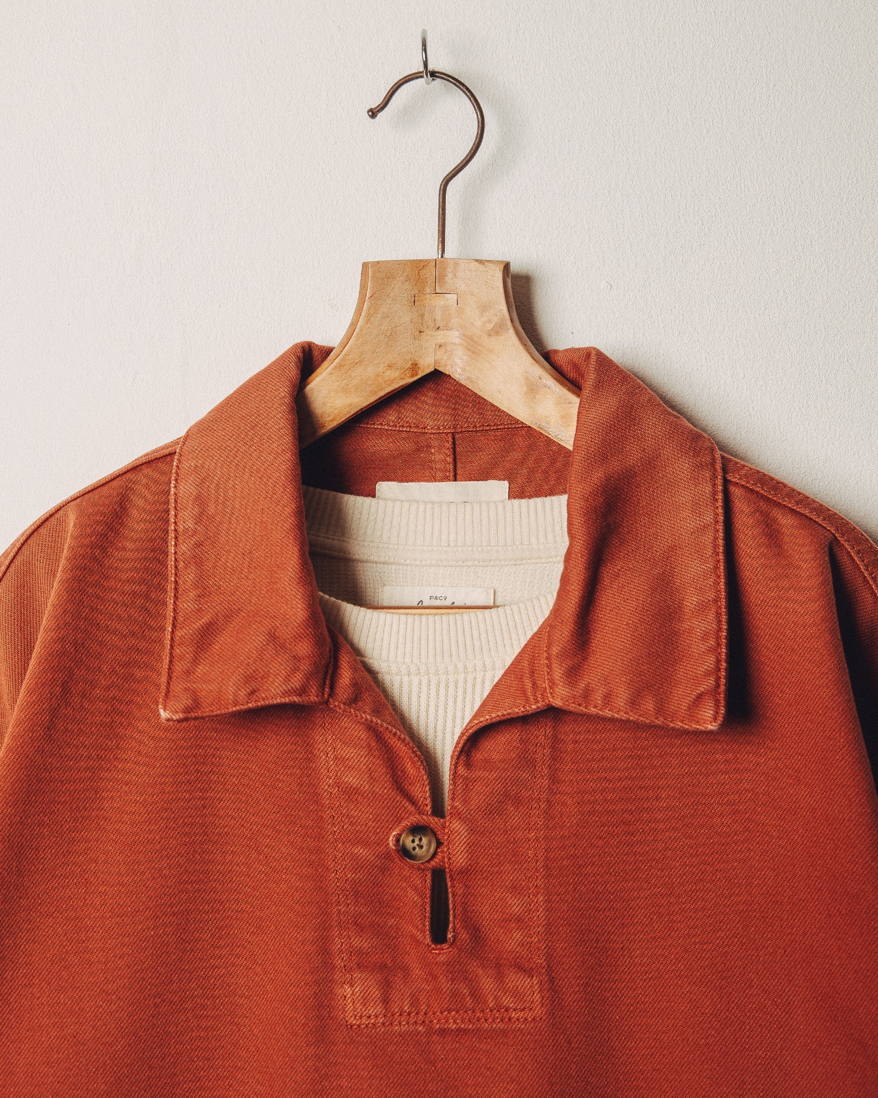 Founders Artist Smock - Brick Red