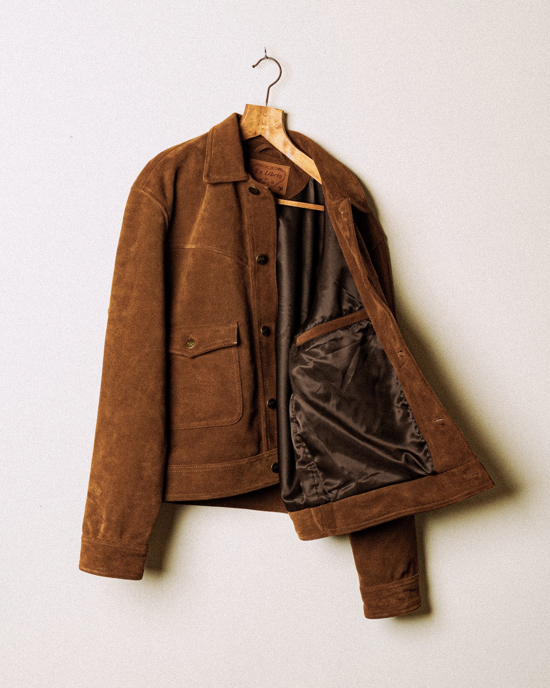 Sierra Suede Jacket - Dark Tan