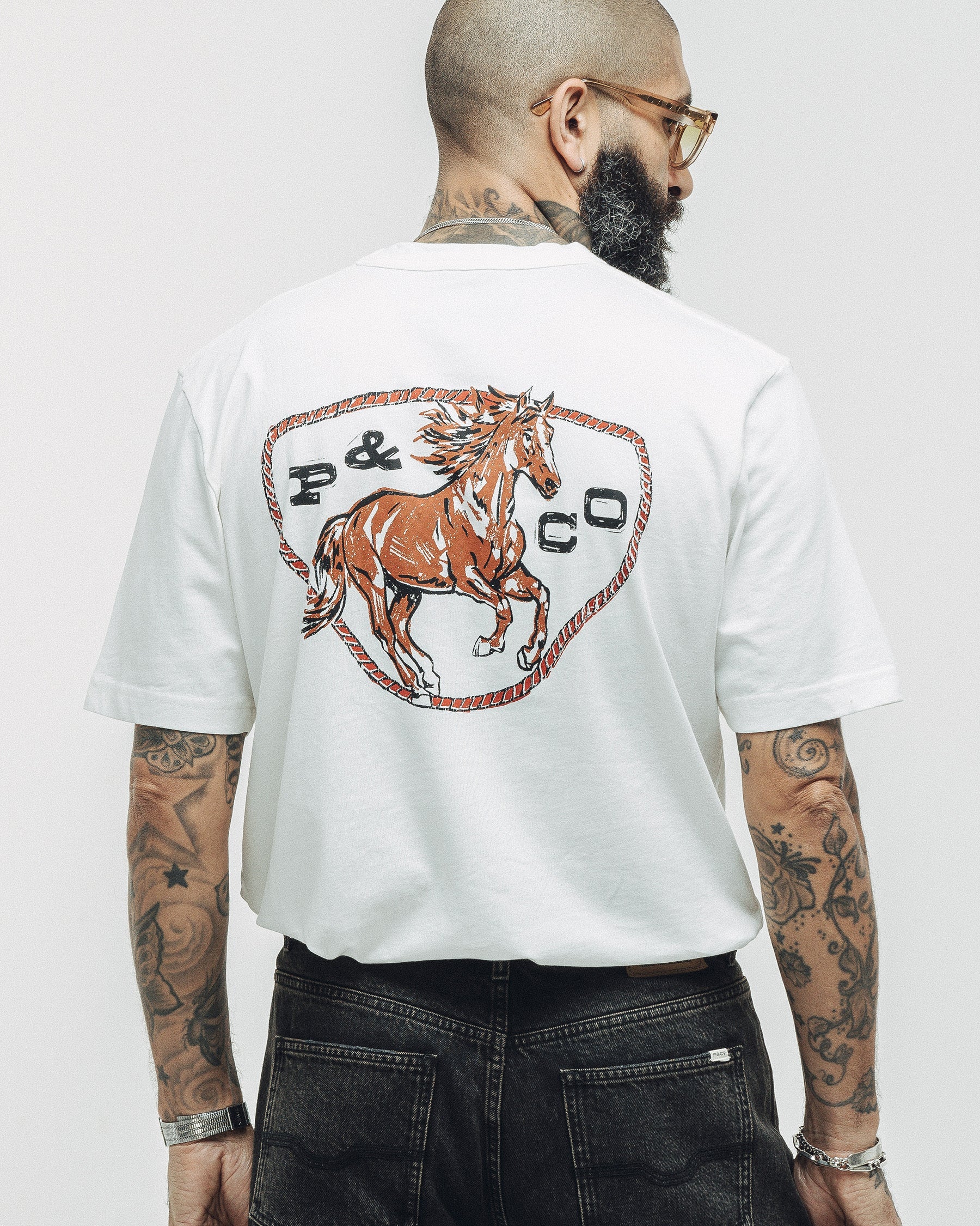 Wild Horse T-Shirt - Off White