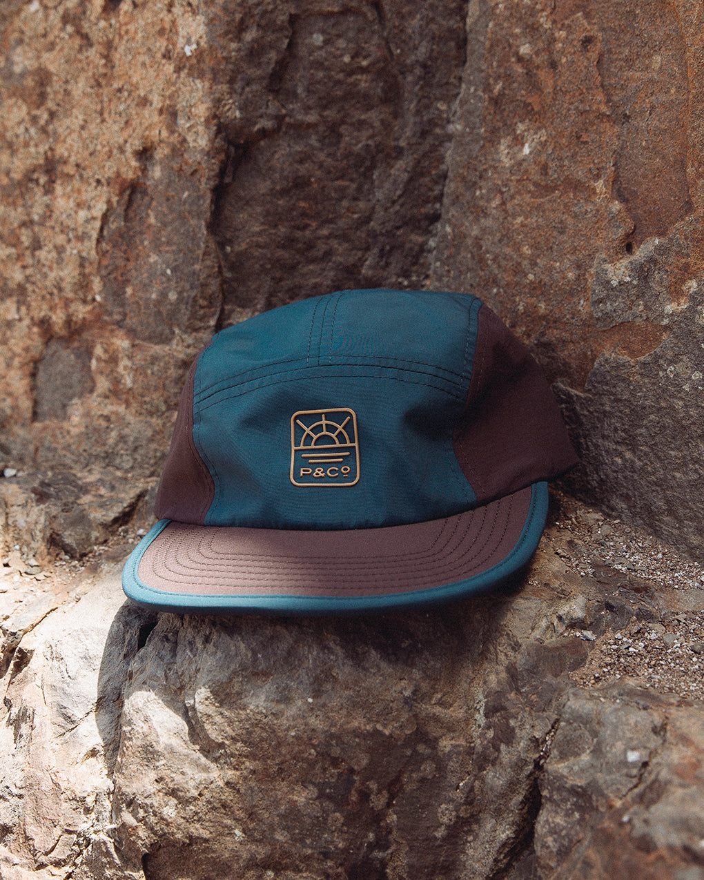 FTG Trail Cap - Brown / Blue