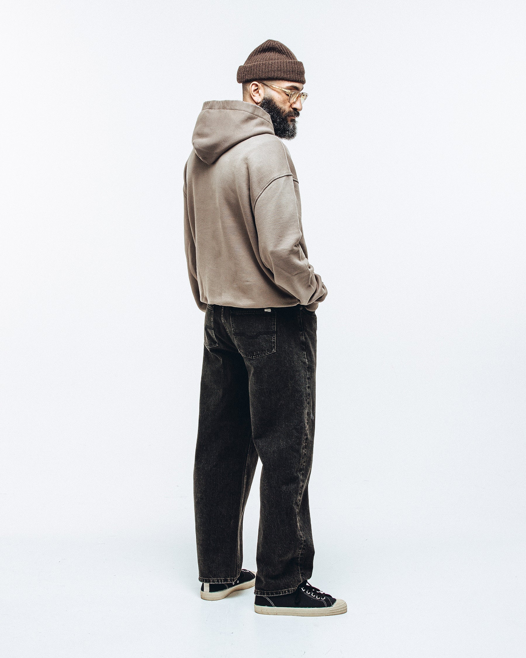 Heavyweight Essential Hoodie - Taupe