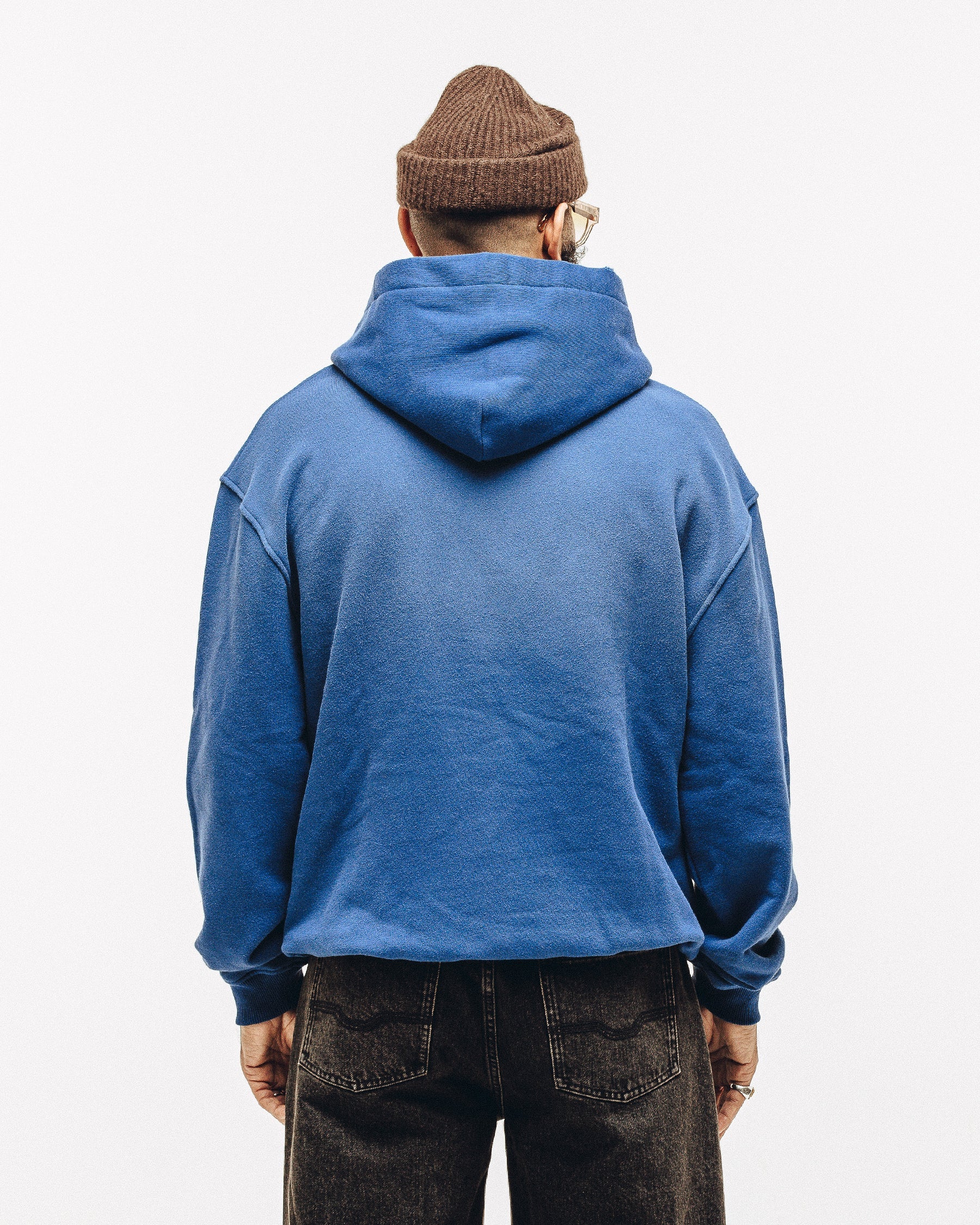 Heavyweight Essential Hoodie - Navy